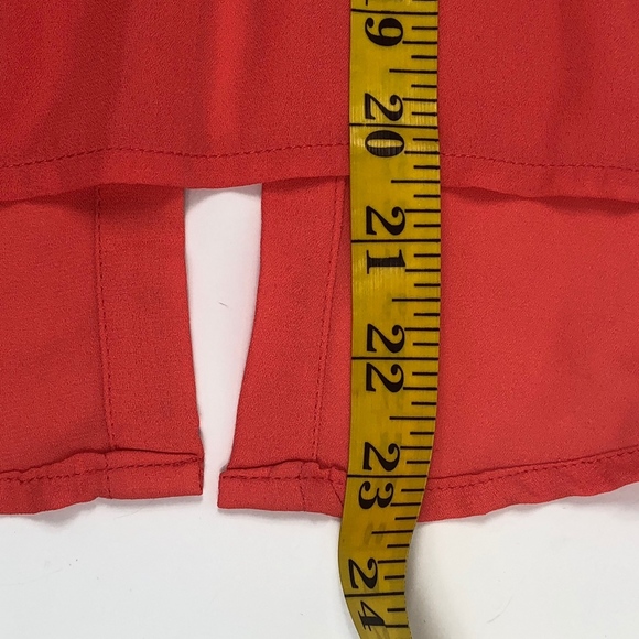 Renee C. Orange Studded Back Sleeveless Top S NWT - Picture 8 of 8